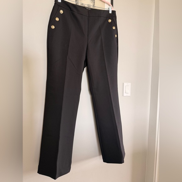 Rachel Zoe Pants - Rachel Zoe Black Pants with Gold Accent